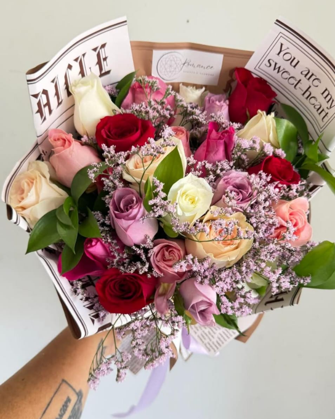 24 Colorful Roses