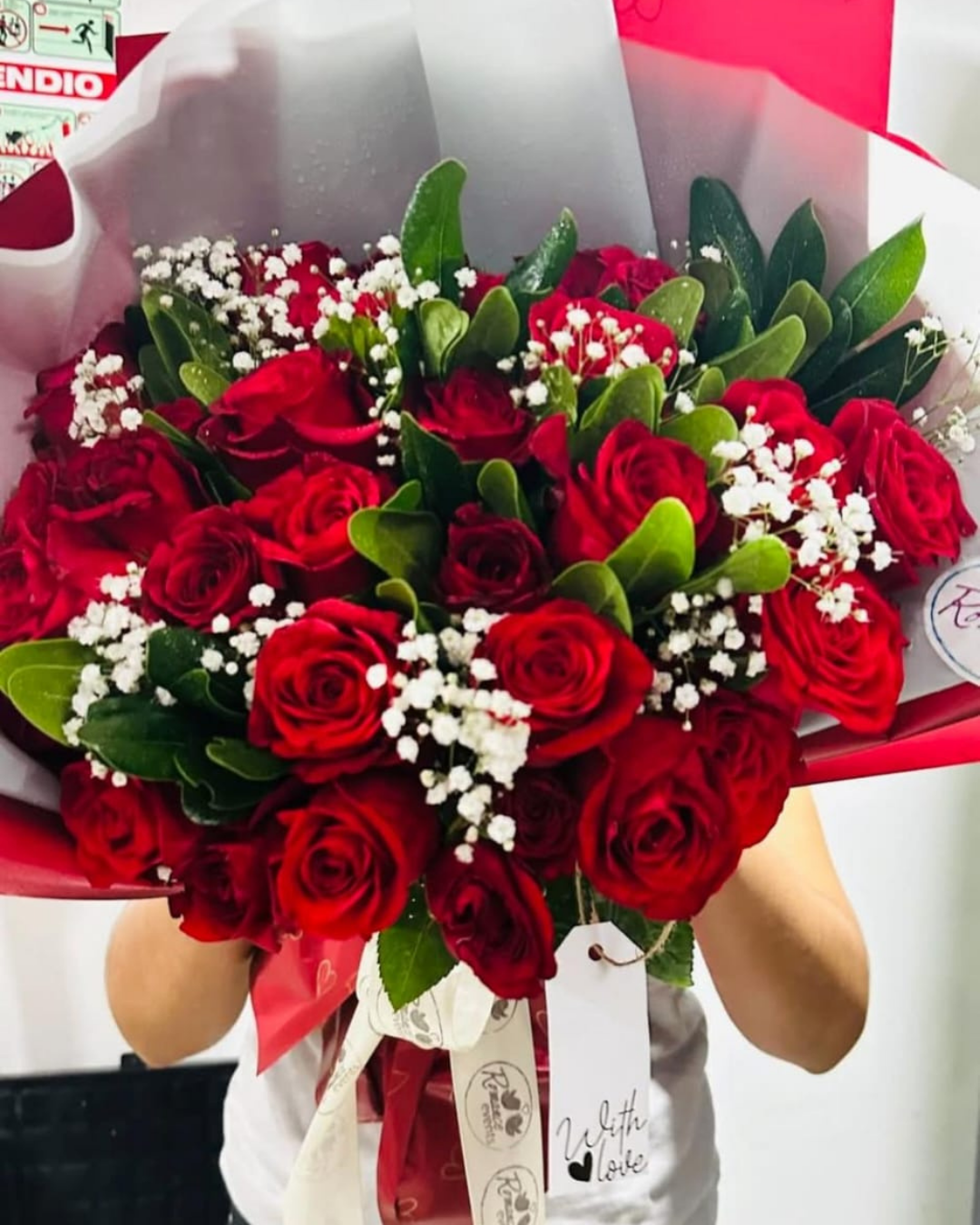 Ramo 24 Rosas rojas