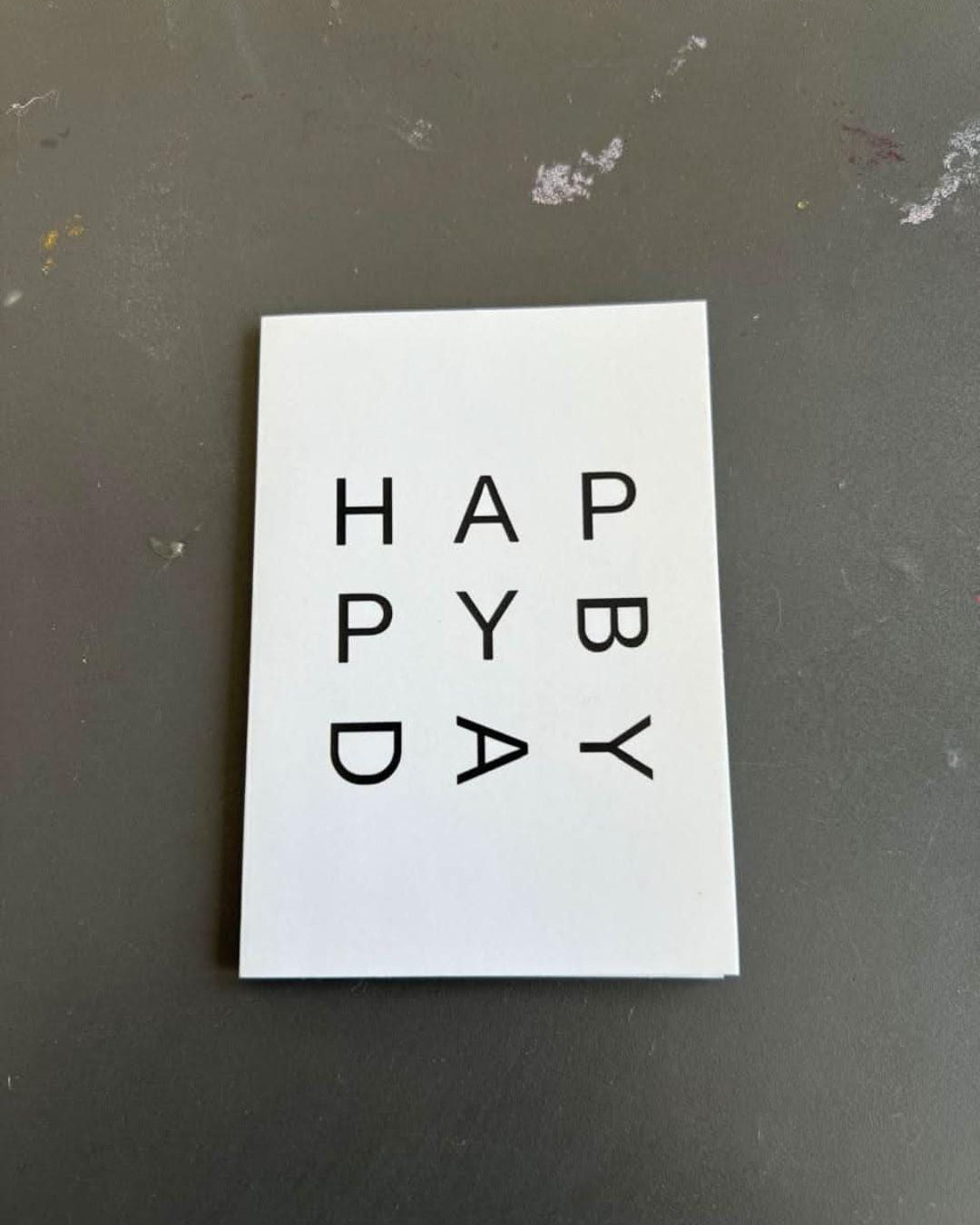 Tarjetas para mensaje grande